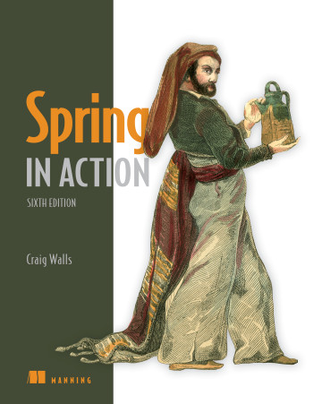 Cover of Spring in Action, Sixth Edition